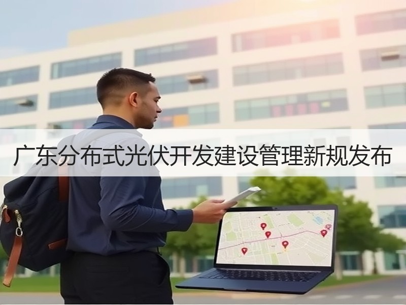 广东分布式光伏开发建设管理新规发布