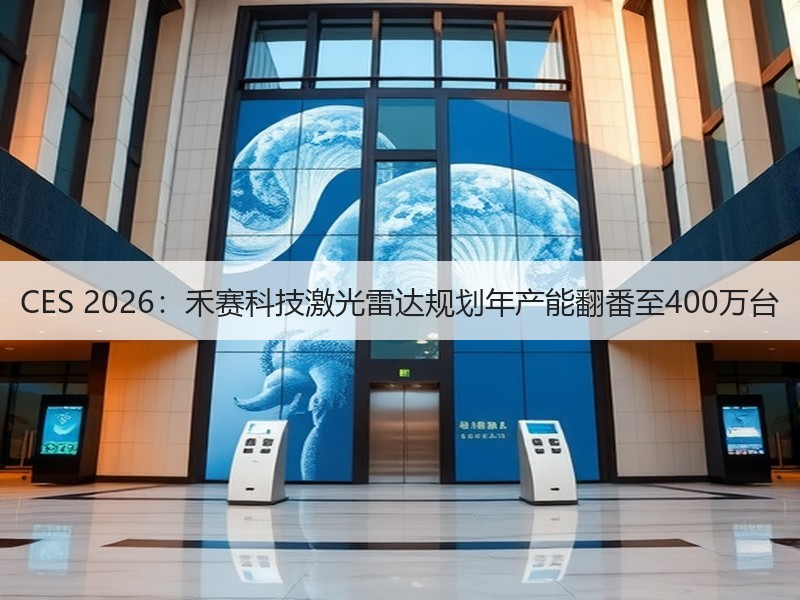 CES 2026：禾赛科技激光雷达规划年
