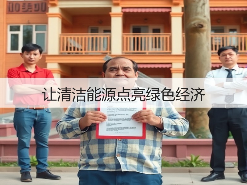 让清洁能源点亮绿色经济