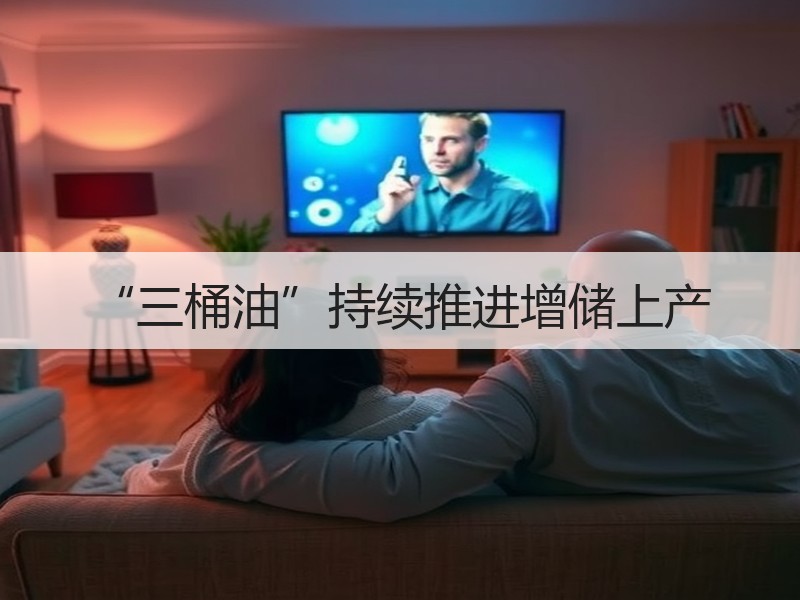 “三桶油”持续推进增储上产