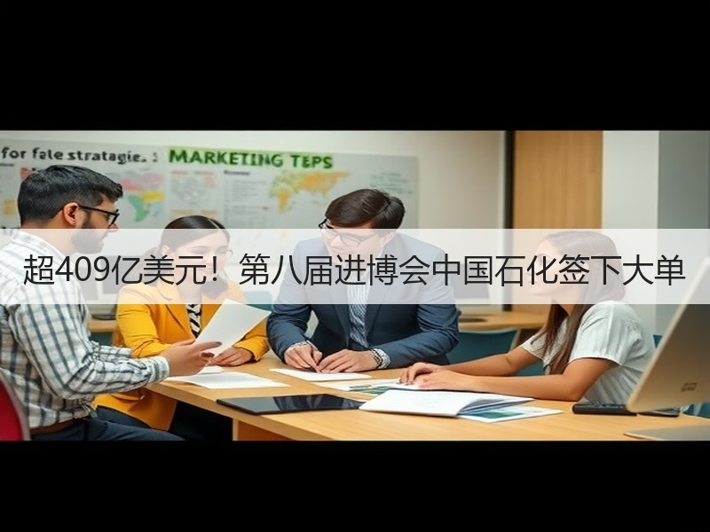 超409亿美元！第八届进博会中国石化签下