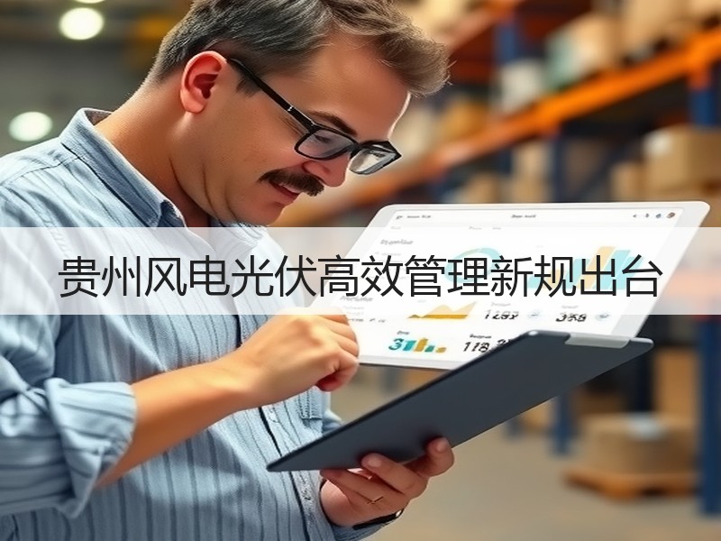 贵州风电光伏高效管理新规出台