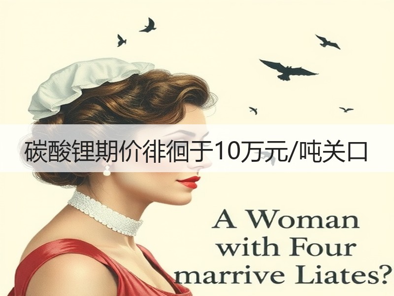 碳酸锂期价徘徊于10万元/吨关口