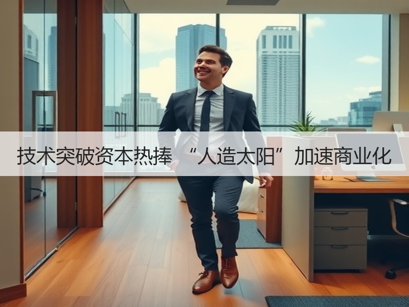 技术突破资本热捧 “人造太阳”加速商业化