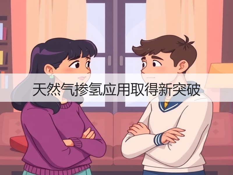 天然气掺氢应用取得新突破