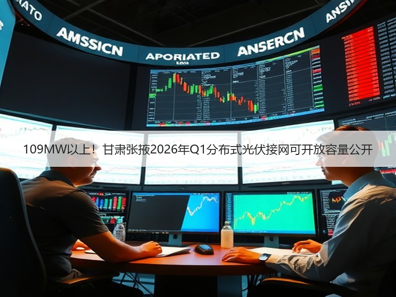 109MW以上！甘肃张掖2026年Q1分