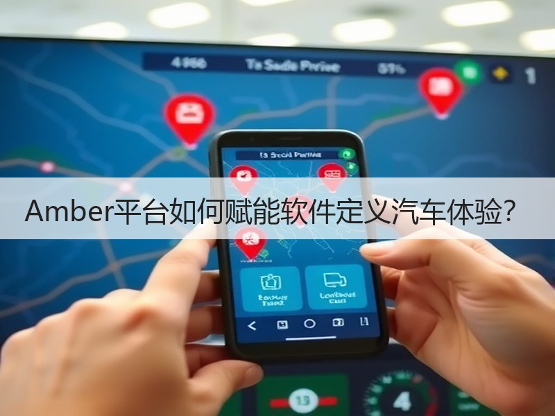Amber平台如何赋能软件定义汽车体验？