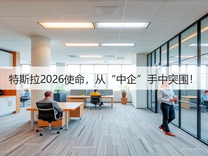 特斯拉2026使命，从“中企”手中突围！