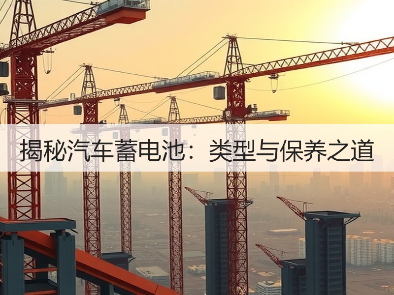 揭秘汽车蓄电池：类型与保养之道
