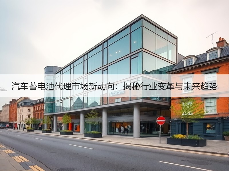汽车蓄电池代理市场新动向：揭秘行业变革与