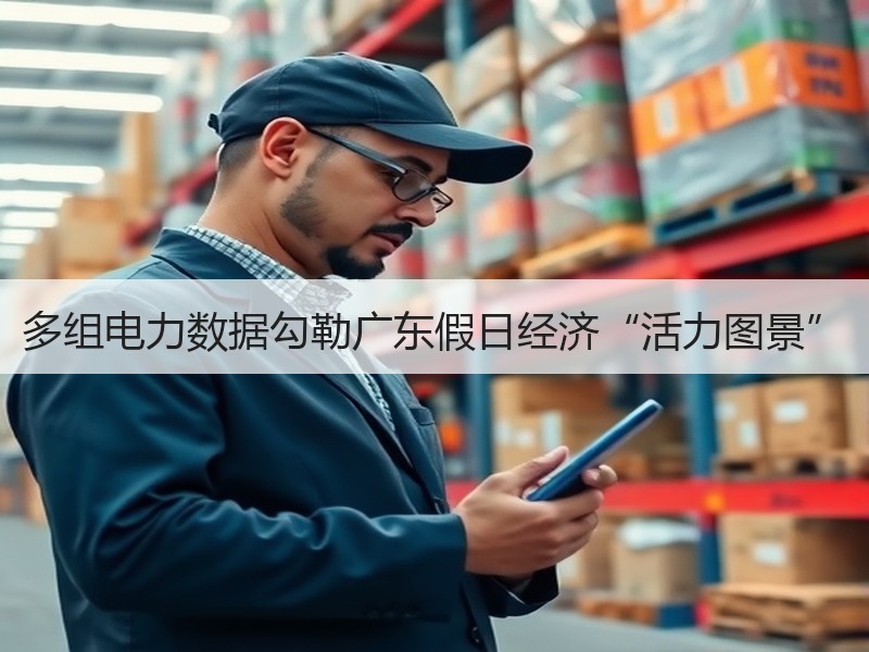多组电力数据勾勒广东假日经济“活力图景”