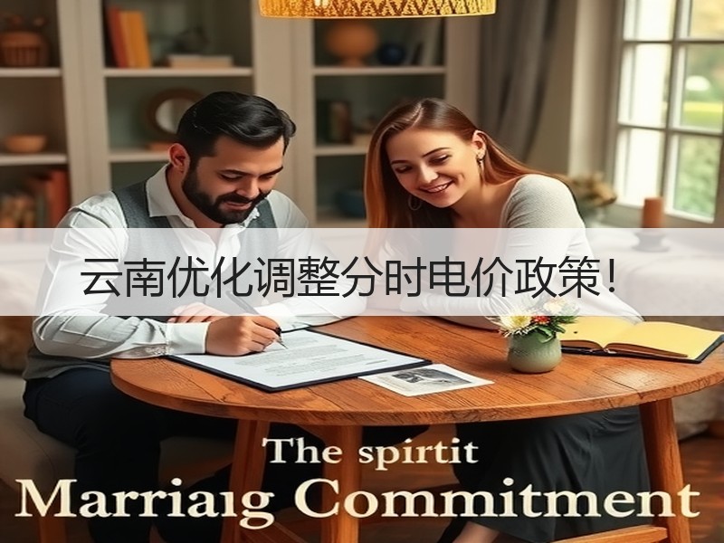云南优化调整分时电价政策！