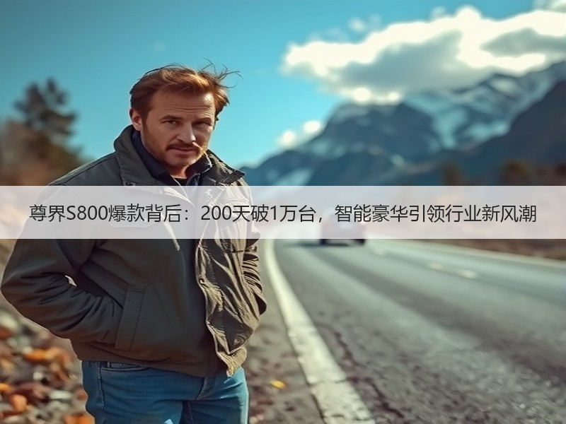 尊界S800爆款背后：200天破1万台，