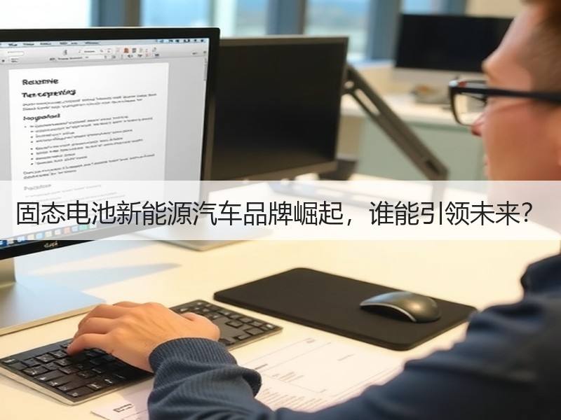 固态电池新能源汽车品牌崛起，谁能引领未来