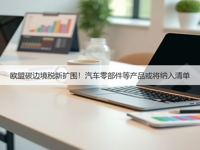 欧盟碳边境税新扩围！汽车零部件等产品或将
