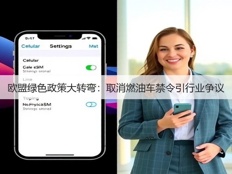 欧盟绿色政策大转弯：取消燃油车禁令引行业