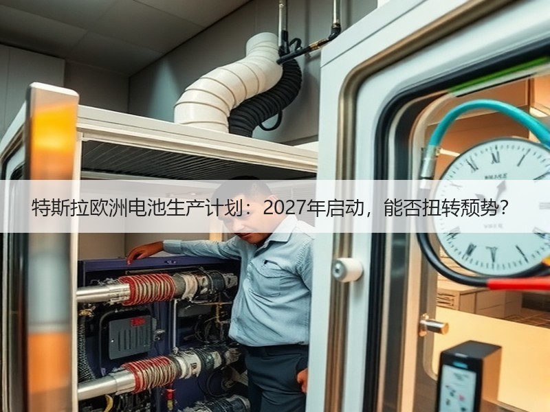 特斯拉欧洲电池生产计划：2027年启动，