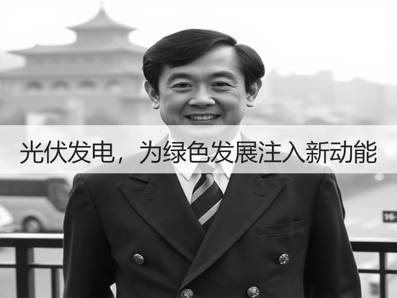 光伏发电，为绿色发展注入新动能