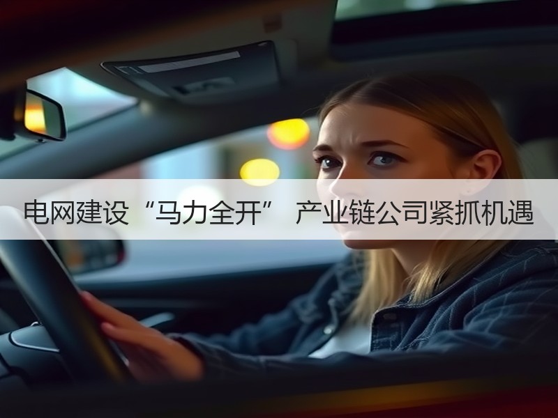 电网建设“马力全开” 产业链公司紧抓机遇
