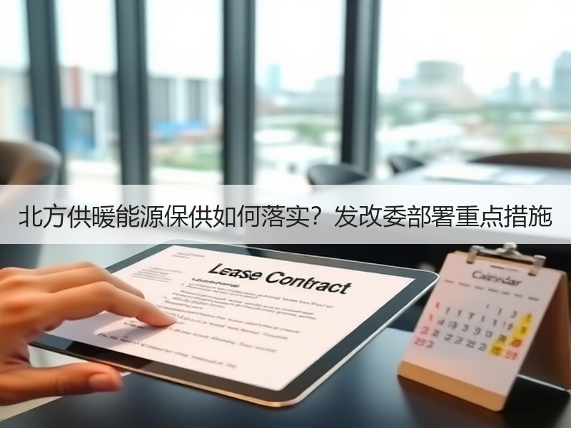 北方供暖能源保供如何落实？发改委部署重点