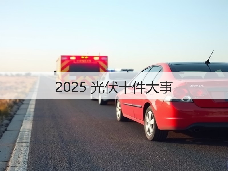 2025 光伏十件大事