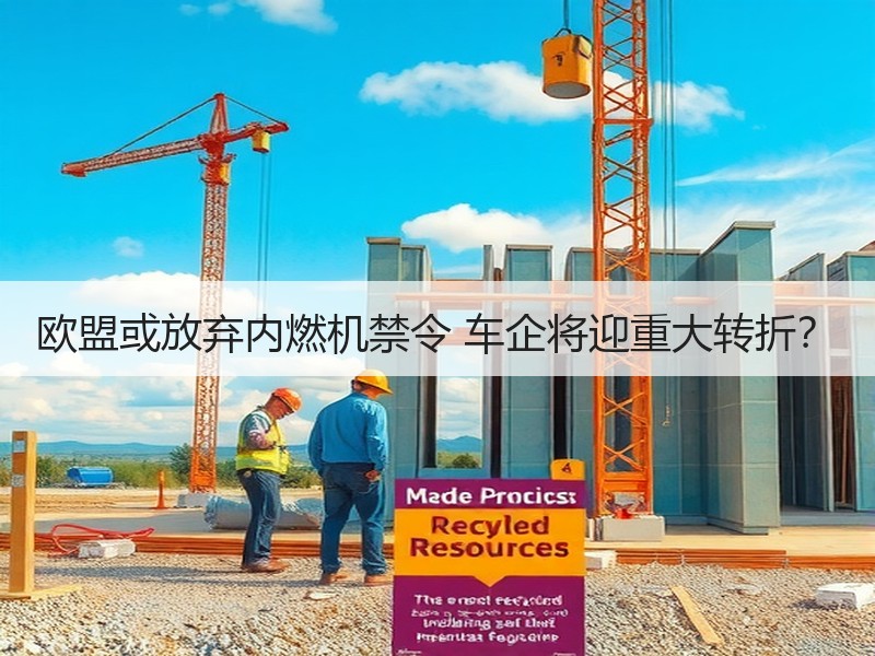 欧盟或放弃内燃机禁令 车企将迎重大转折？