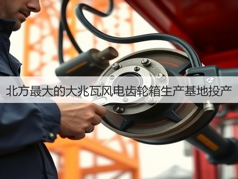 北方最大的大兆瓦风电齿轮箱生产基地投产