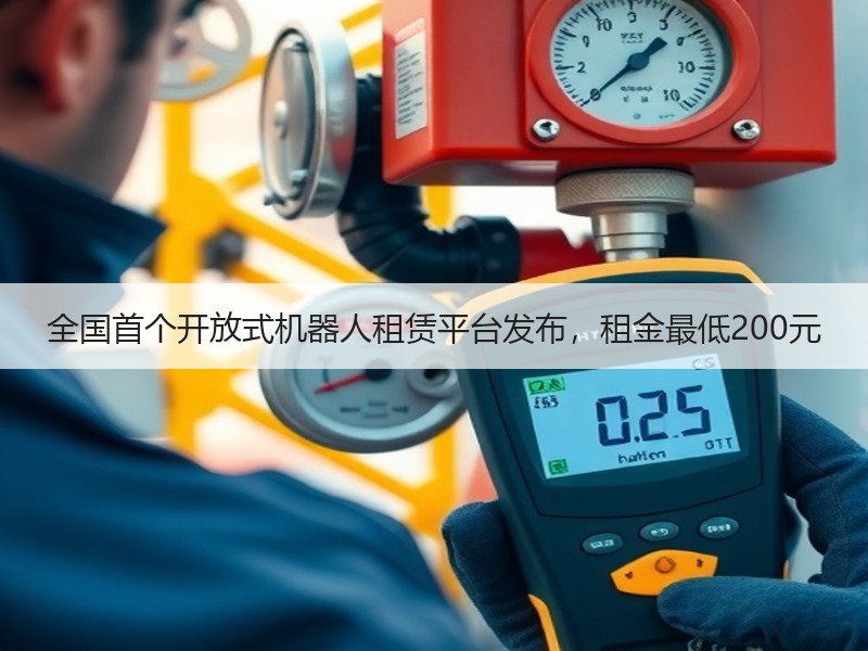全国首个开放式机器人租赁平台发布，租金最