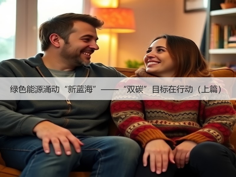 绿色能源涌动“新蓝海”——“双碳”目标在