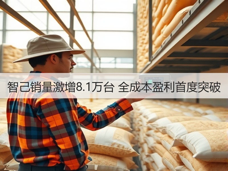 智己销量激增8.1万台 全成本盈利首度突