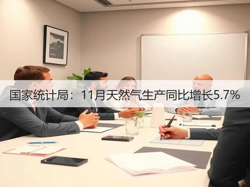 国家统计局：11月天然气生产同比增长5.