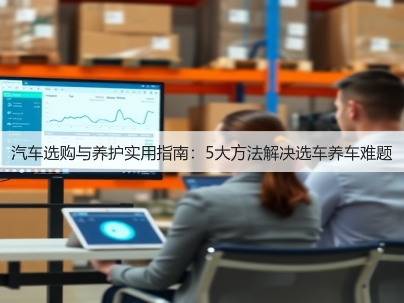 汽车选购与养护实用指南：5大方法解决选车