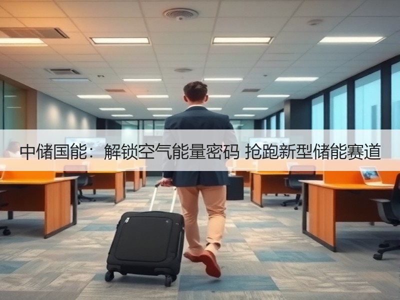 中储国能：解锁空气能量密码 抢跑新型储能