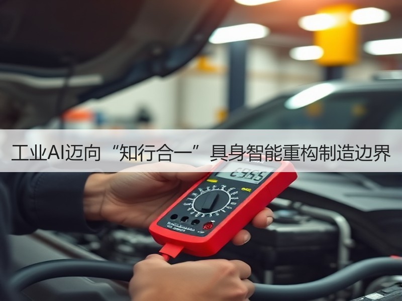 工业AI迈向“知行合一”具身智能重构制造