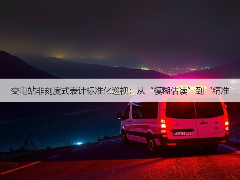 变电站非刻度式表计标准化巡视：从“模糊估