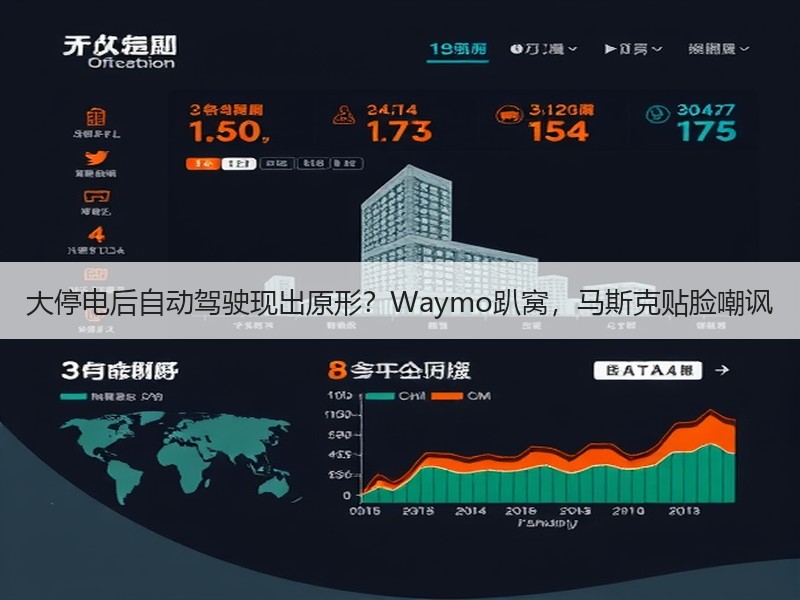 大停电后自动驾驶现出原形？Waymo趴窝