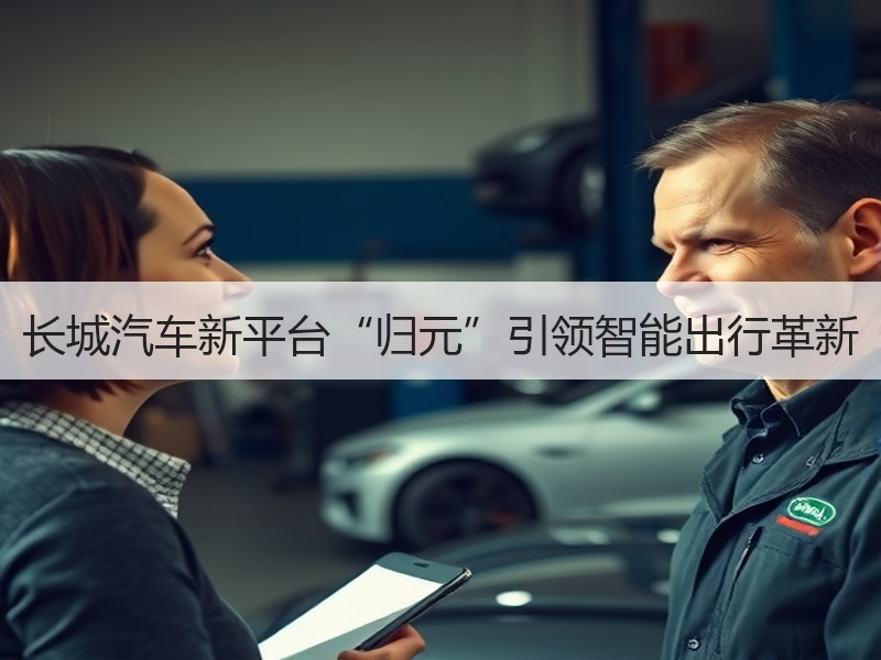 长城汽车新平台“归元”引领智能出行革新