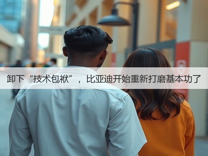 卸下“技术包袱”，比亚迪开始重新打磨基本