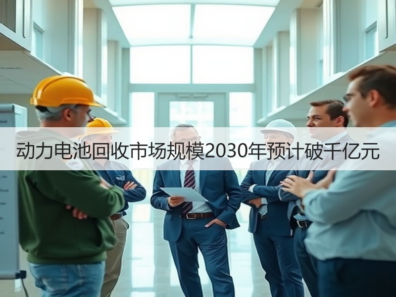 动力电池回收市场规模2030年预计破千亿