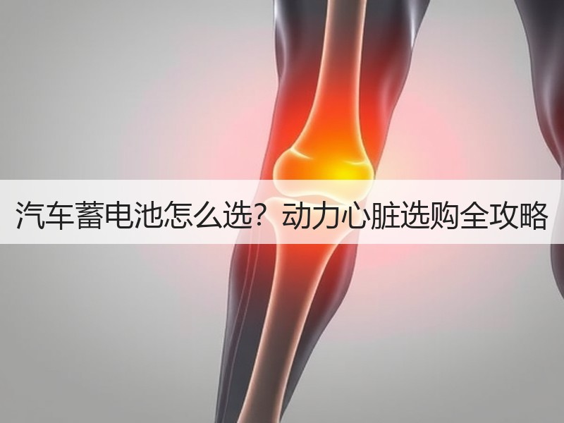 汽车蓄电池怎么选？动力心脏选购全攻略