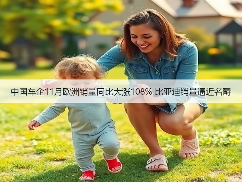 中国车企11月欧洲销量同比大涨108% 