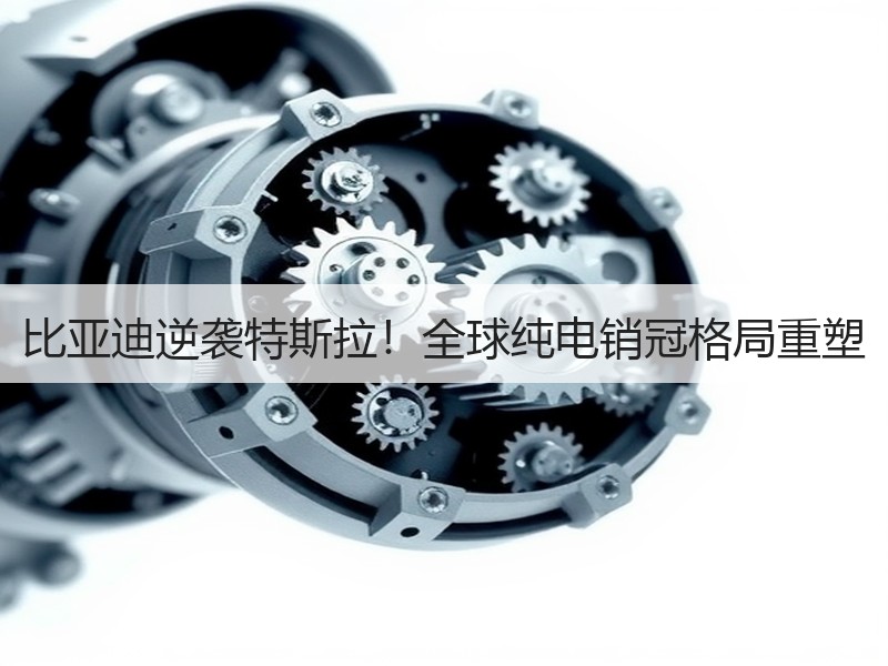 比亚迪逆袭特斯拉！全球纯电销冠格局重塑