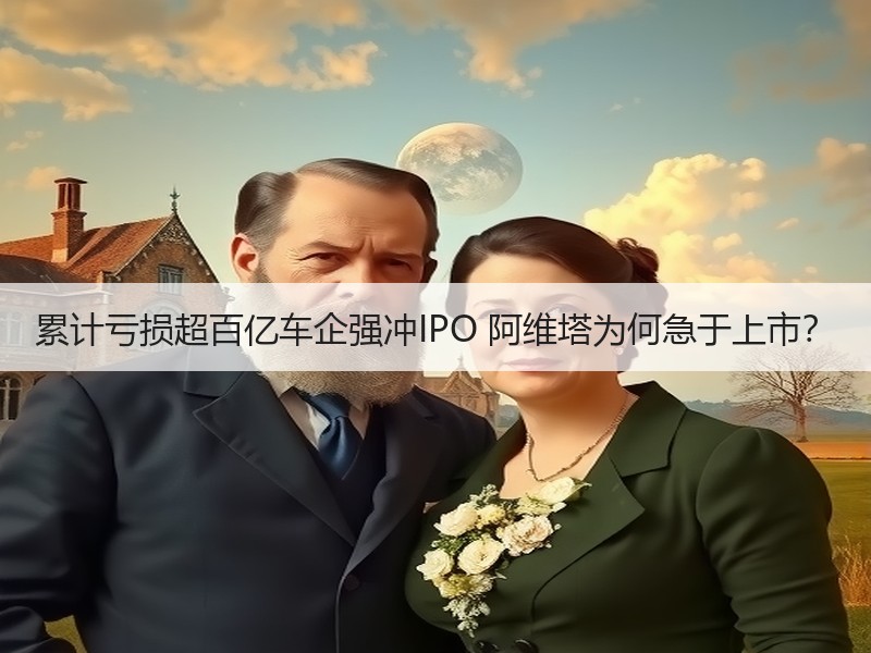 累计亏损超百亿车企强冲IPO 阿维塔为何