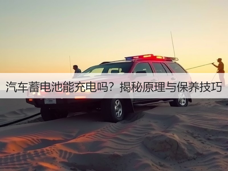 汽车蓄电池能充电吗？揭秘原理与保养技巧