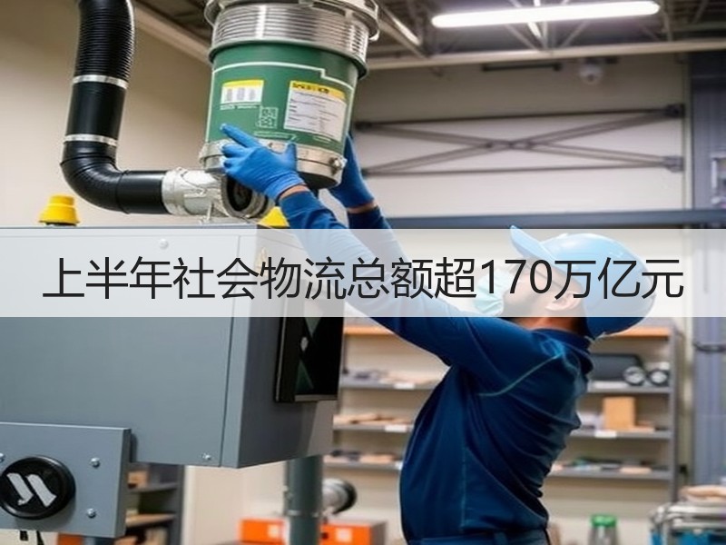 上半年社会物流总额超170万亿元