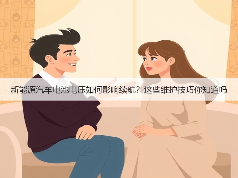 新能源汽车电池电压如何影响续航？这些维护