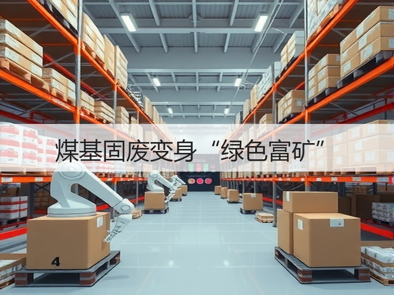 煤基固废变身“绿色富矿”