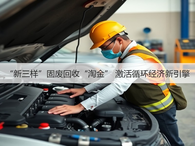 “新三样”固废回收“淘金” 激活循环经济