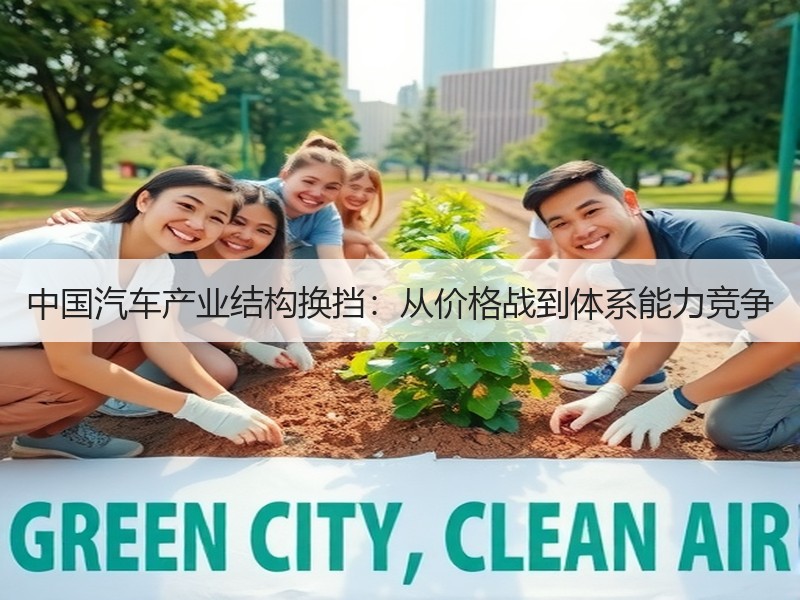 中国汽车产业结构换挡：从价格战到体系能力