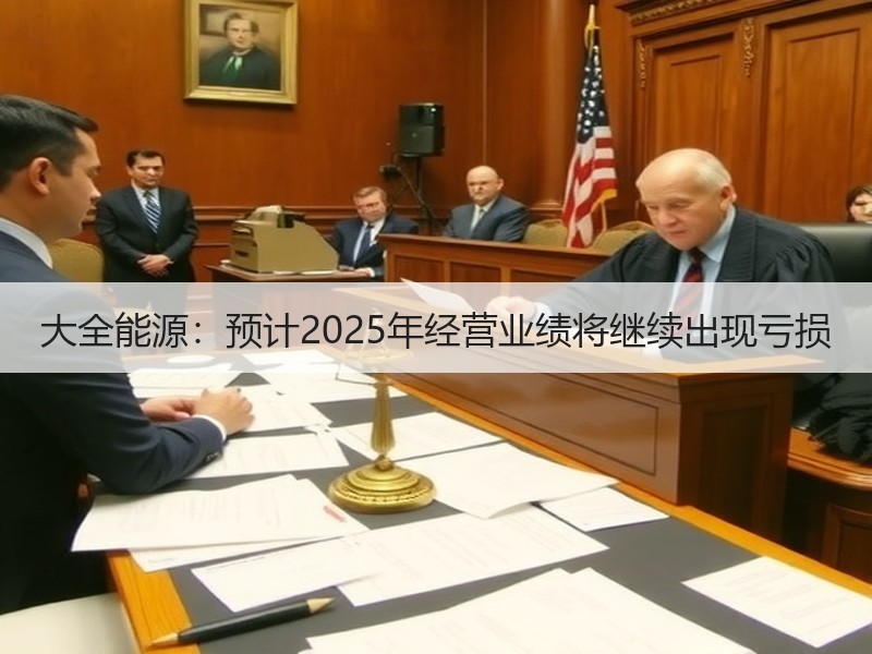 大全能源：预计2025年经营业绩将继续出